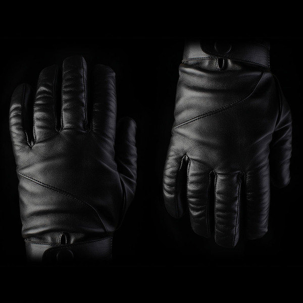 Mujjo Leather Touchscreen Gloves Stl. 8