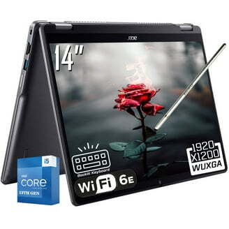 Acer Chromebook Spin 512 12.2" N150, 4 GB, 32 GB, ChromeOS - b&auml;rbar dator, svart