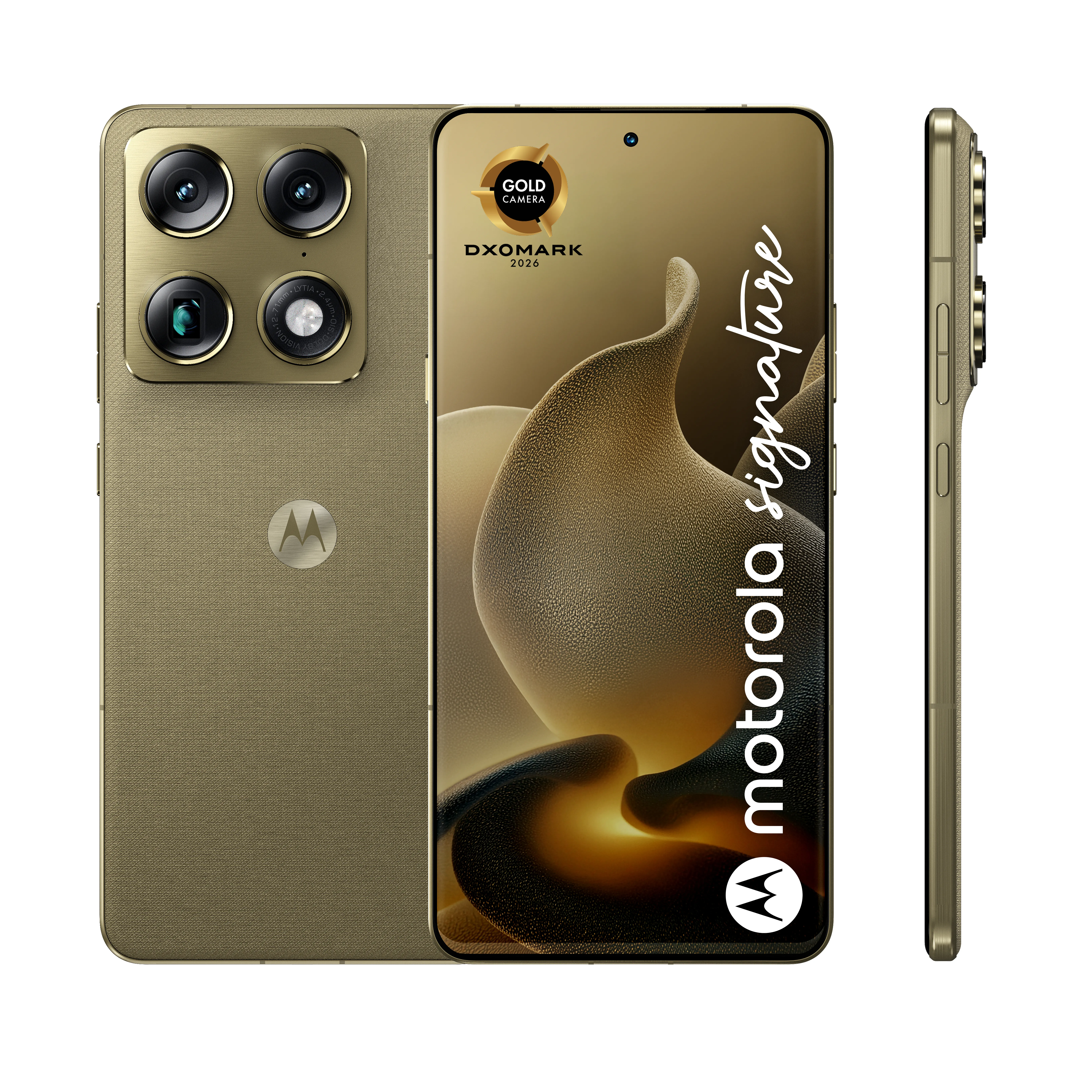 Motorola Signature 16/512 GB, PANTONE Martini Olive