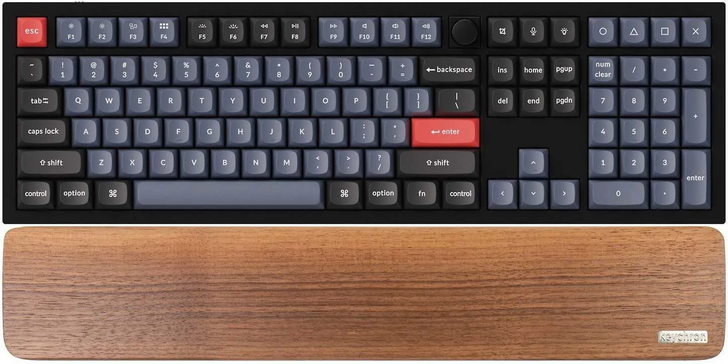 Keychron Q6 Walnut Wood Palmrest