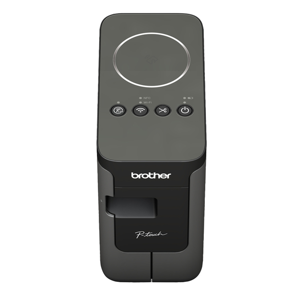 Brother P-Touch PT-P750WSP - Lipuketulostin - l&auml;mp&ouml;siirto - Rulla (2,4 cm) - jopa 30 mm/s - USB 2.0, Wi-Fi, NFC