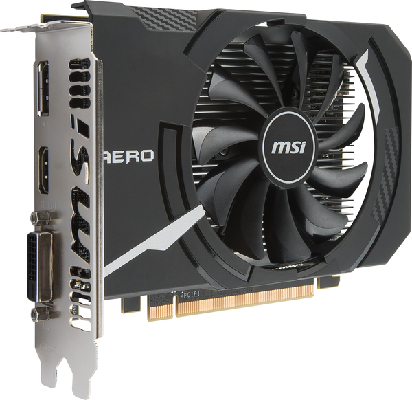 MSI Radeon RX 560 Aero ITX OC 4GB - Graphics card