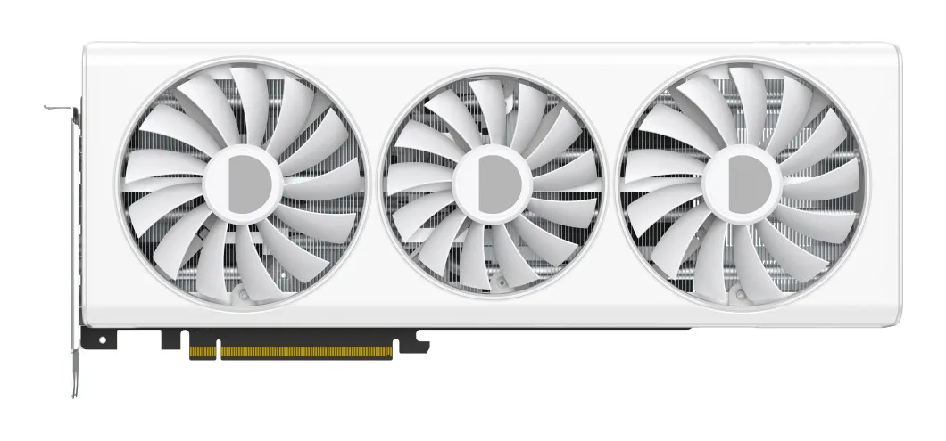XFX Radeon RX 7800 XT Speedster QICK 319 Core Edition White 16 Gt OC -näytönohjain