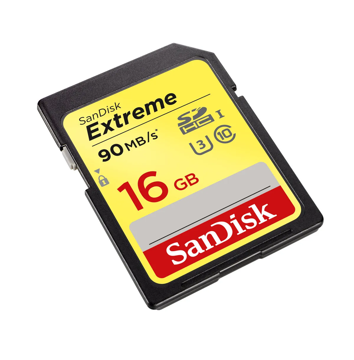 SanDisk Extreme 16 GB SDHC UHS-I U3 V30 kort