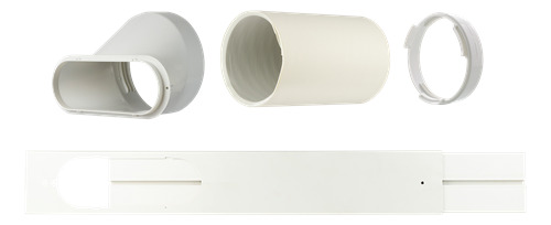 SMART HOME AC, cooling, 3.5 kW 12K BTU, R290g, Window sealing kit