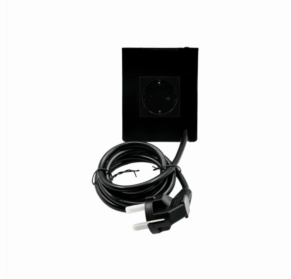 Shelly socket for Wall Display Stand - Black