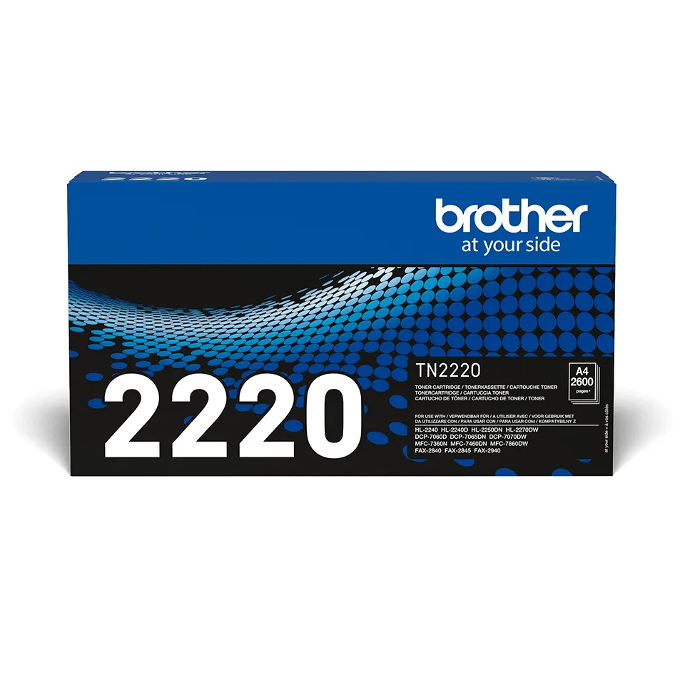 BROTHER TN-2220 TONER BLACK 2600P
