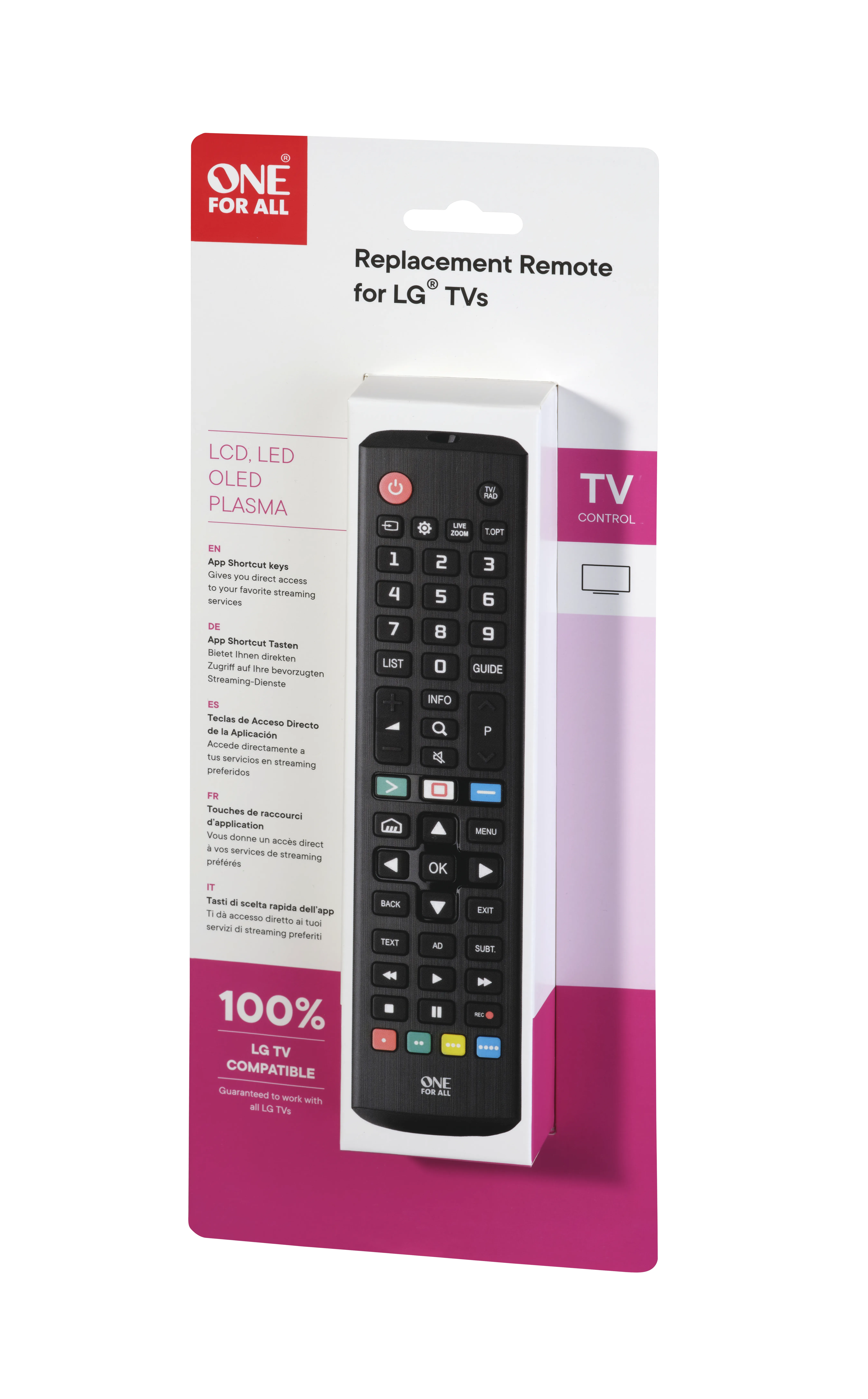 URC 4911 Remote control replacement LG