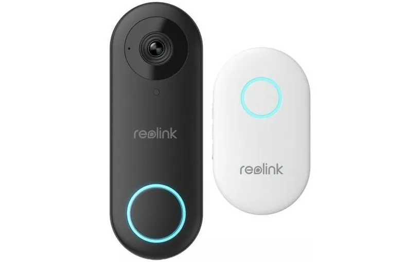 Reolink Video Doorbell PoE - Black 2K - Doorbell Camera