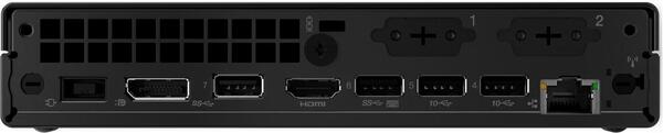 Lenovo ThinkCentre M70q Gen 6 Core Ultra 5 225T, 16GB, 512GB, Win 11 Pro Mini PC, Tiny, Black