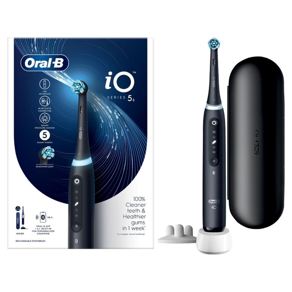 ORAL-B S&Auml;HK&Ouml;HAMMASHARJA iO 5s BLACK.