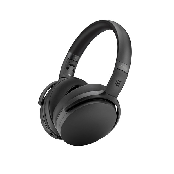 Epos Adapt 360 ANC (USB-A Dongle) -langattomat kuulokkeet mikrofonilla, Musta