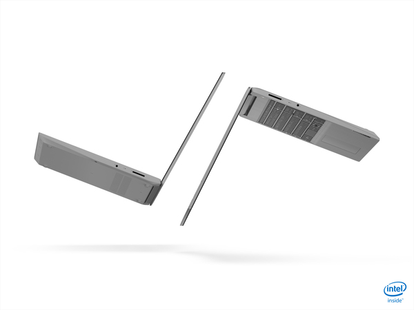 Lenovo 15.6" IdeaPad 3, 8 GB RAM, 256 GB SSD, Win 10 Home - b&auml;rbar dator, Gr&aring;, Platimun