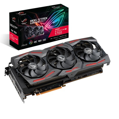 Asus AMD RX 5700 ROG Strix Gaming OC 8 GB - Grafikkort