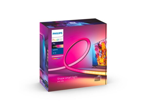 Philips by Signify Hue White and colour ambience Play gradient lightstrip 75 inch