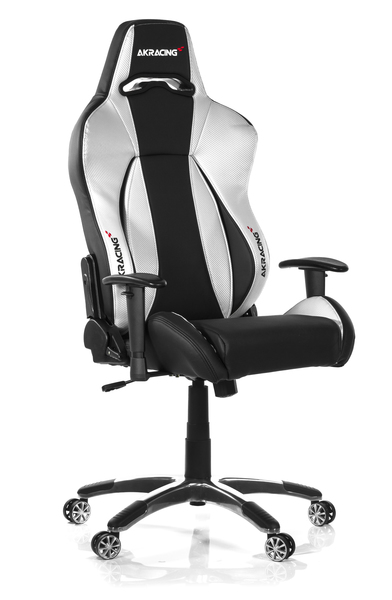 AKRacing Premium V2 Pelituoli - Musta Hopea