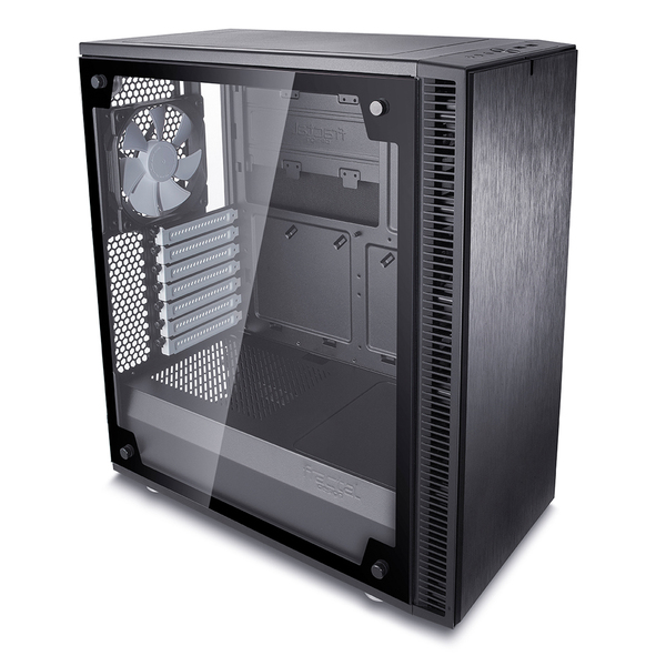 Fractal Design Define C TG - Mid Tower case, window, Black