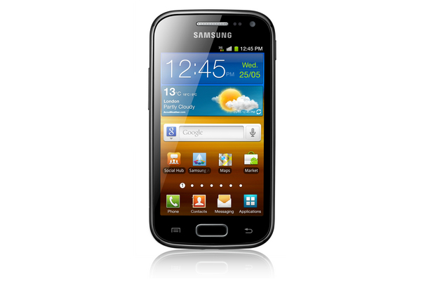 Galaxy Ace II 3G musta