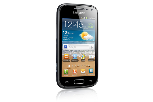 Galaxy Ace II 3G musta