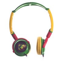 Switchback Rasta headphones