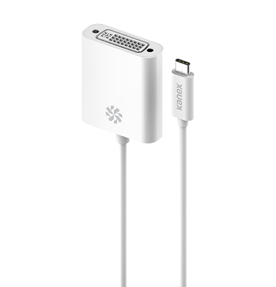 Kanex USB Type-C to DVI-D Adapter - Expand your MacBook?s screen onto a DVI supported display