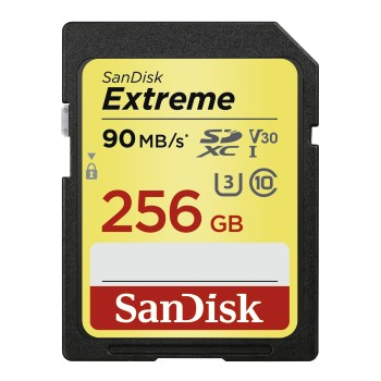 SanDisk 256GB Extreme UHS-I U3 - SDXC