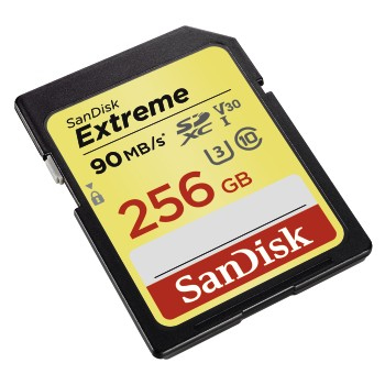 SanDisk 256GB Extreme UHS-I U3 - SDXC
