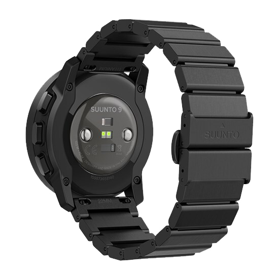 Suunto 9 Peak - tr&auml;ningsklocka,Full Titanium Black