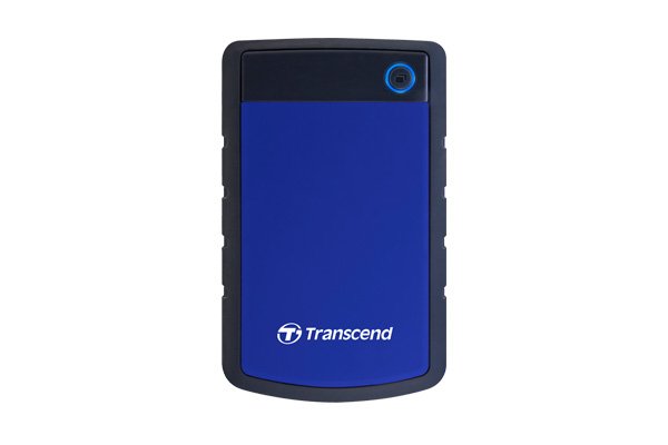 Transcend StoreJet 25H3 3TB - External HDD, Black/Blue/Violet