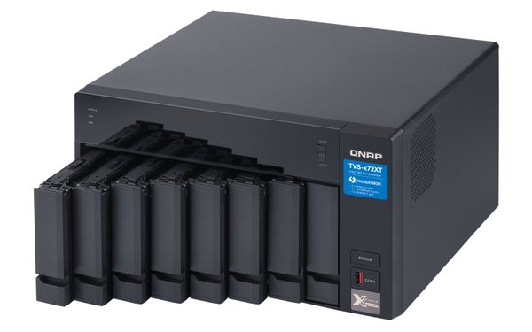 Qnap TVS-872XT-I5-16G, 8x kiintolevypaikkaa -verkkolevypalvelin Qnap TVS-872XT-I5-16G, 8x kiintolevypaikkaa -verkkolevypalvelin