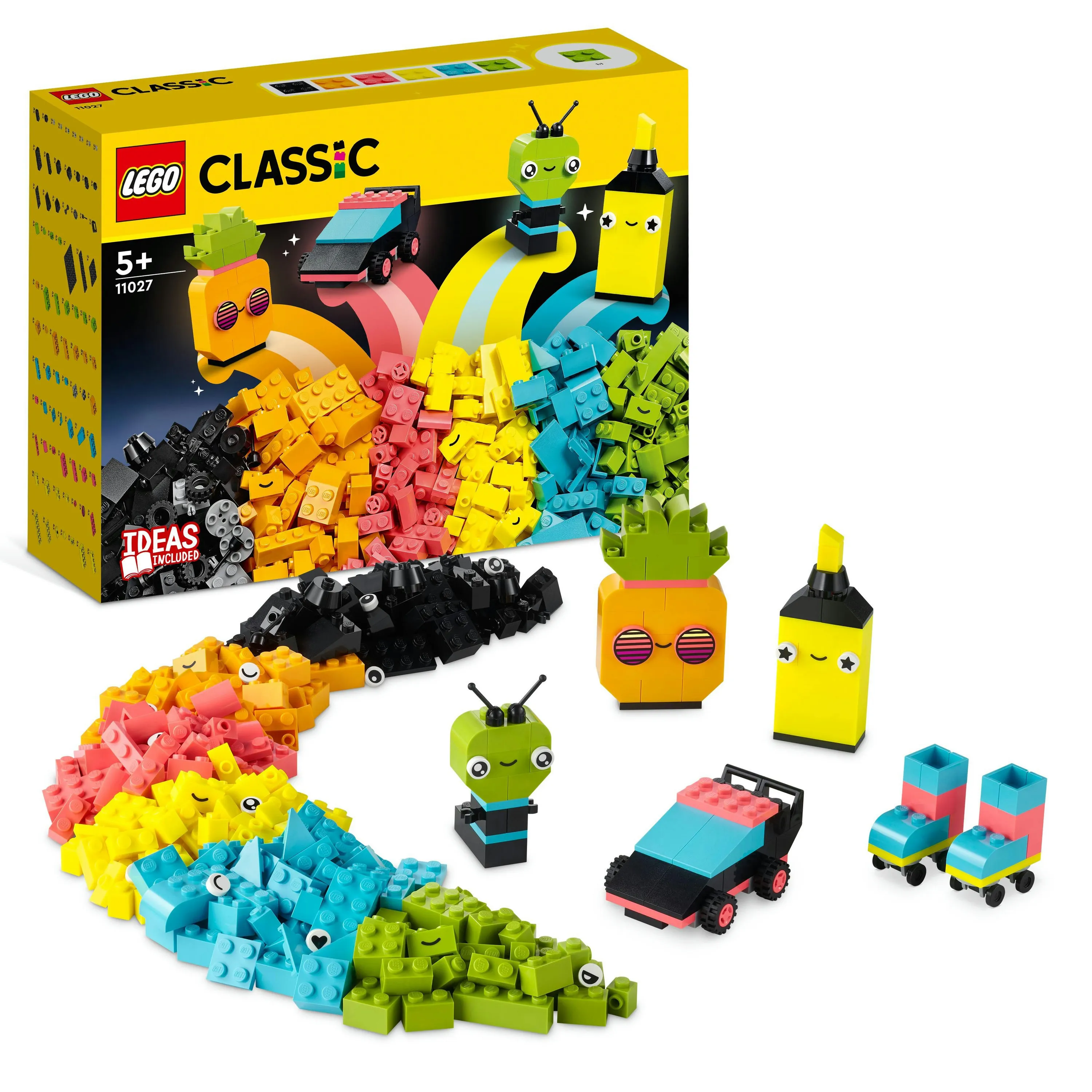 LEGO Classic Creative Fun in Neon Colors 11027