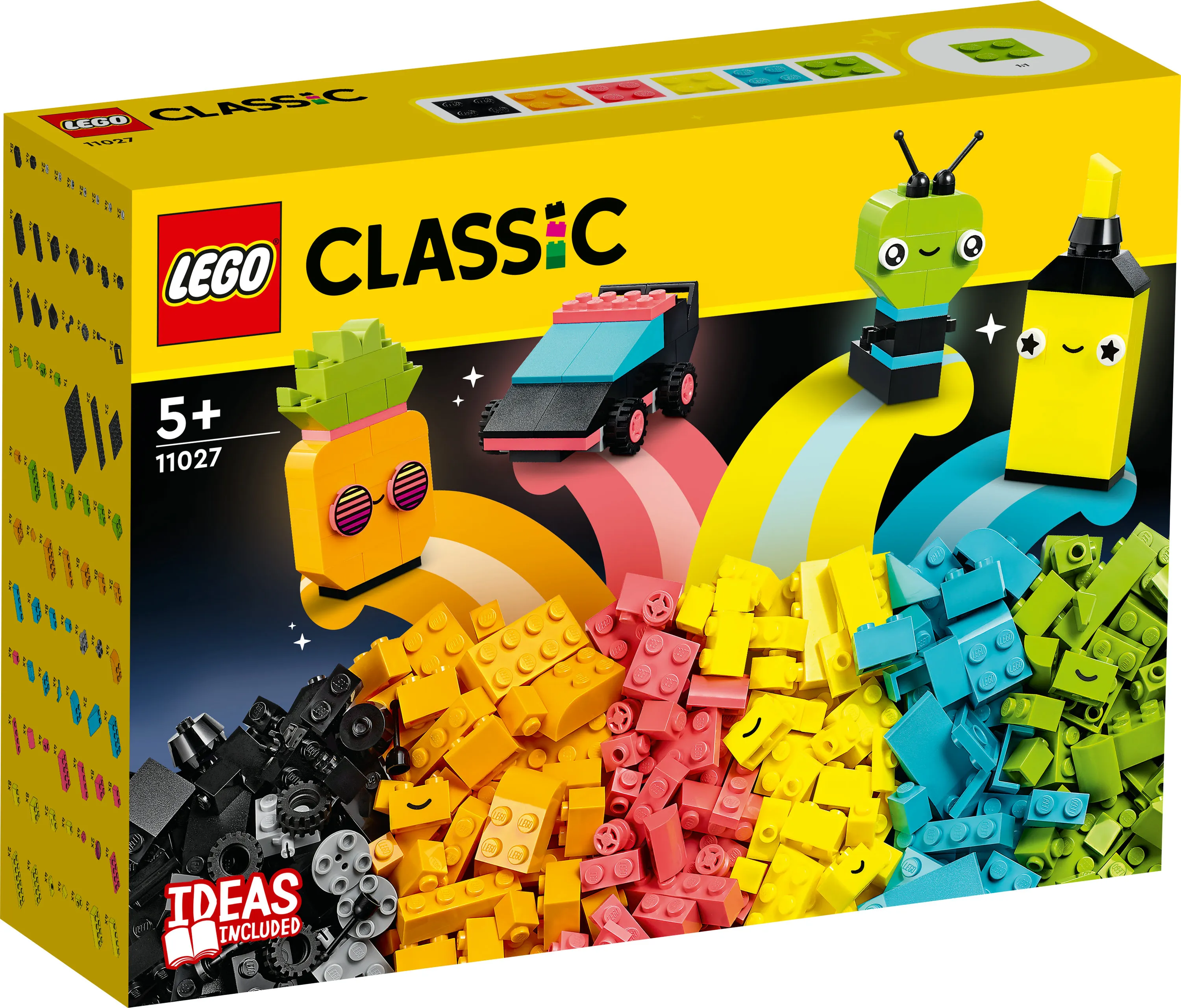 LEGO Classic Creative Fun in Neon Colors 11027