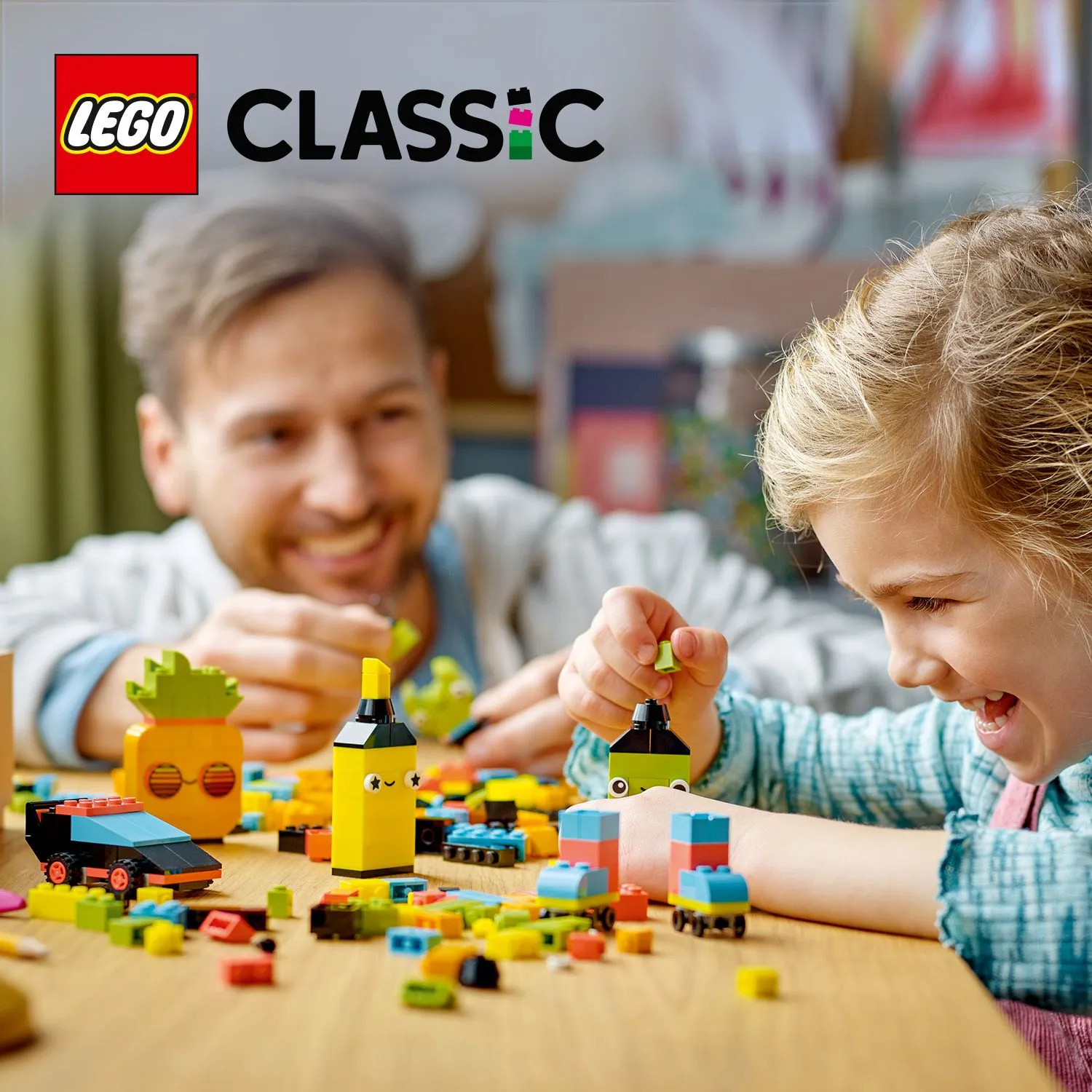 LEGO Classic Creative Fun in Neon Colors 11027