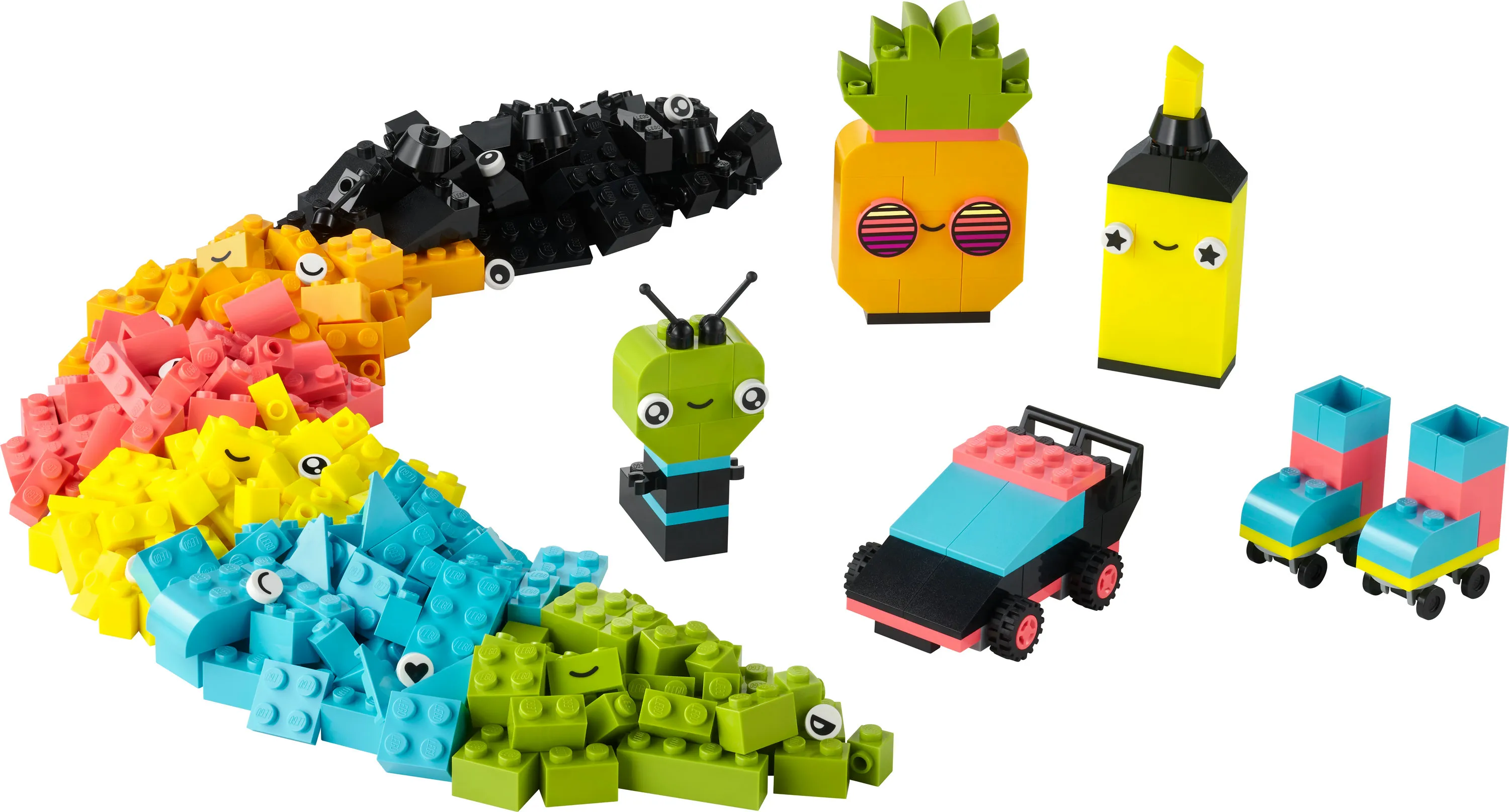 LEGO Classic Creative Fun in Neon Colors 11027