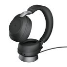 Jabra Evolve2 85 MS Stereo -langattomat kuulokkeet mikrofonilla + latausteline
