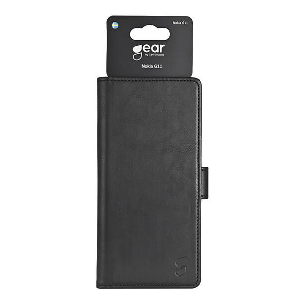 GEAR Wallet, Nokia G11 -lompakkokotelo, Musta