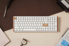 Keychron K4 HE Special Edition K4H-Q1-BO Wireless Mechanical Gaming Keyboard, Gateron Double-rail Magnetic, White