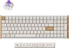 Keychron K4 HE Special Edition K4H-Q1-BO Wireless Mechanical Gaming Keyboard, Gateron Double-rail Magnetic, White