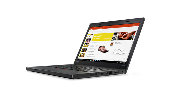 Lenovo 14&quot; ThinkPad L470, 180GB, Win 10 Pro - b&auml;rbar dator, svart