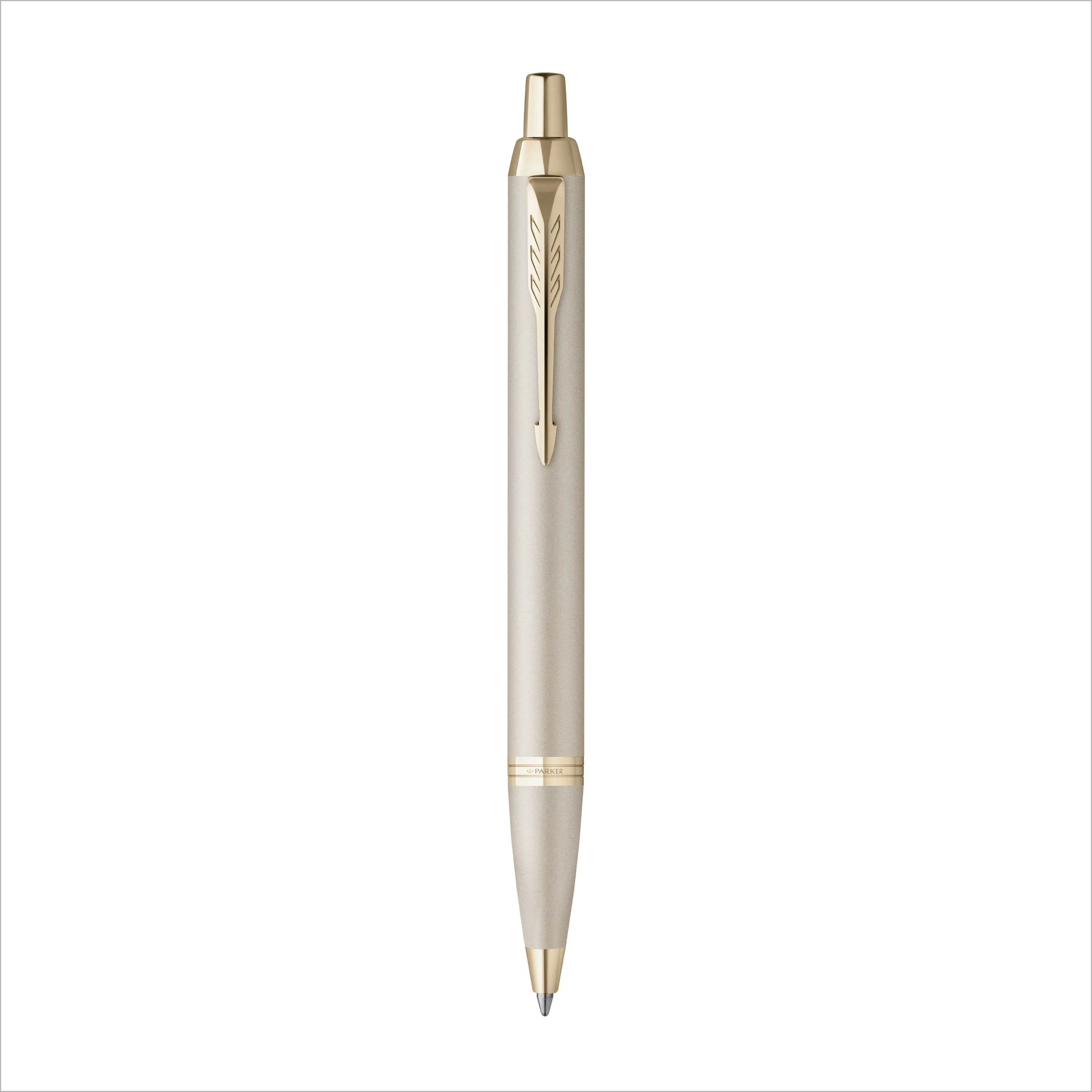 Parker IM Monochrome Champagne Ballpen M Blue ink