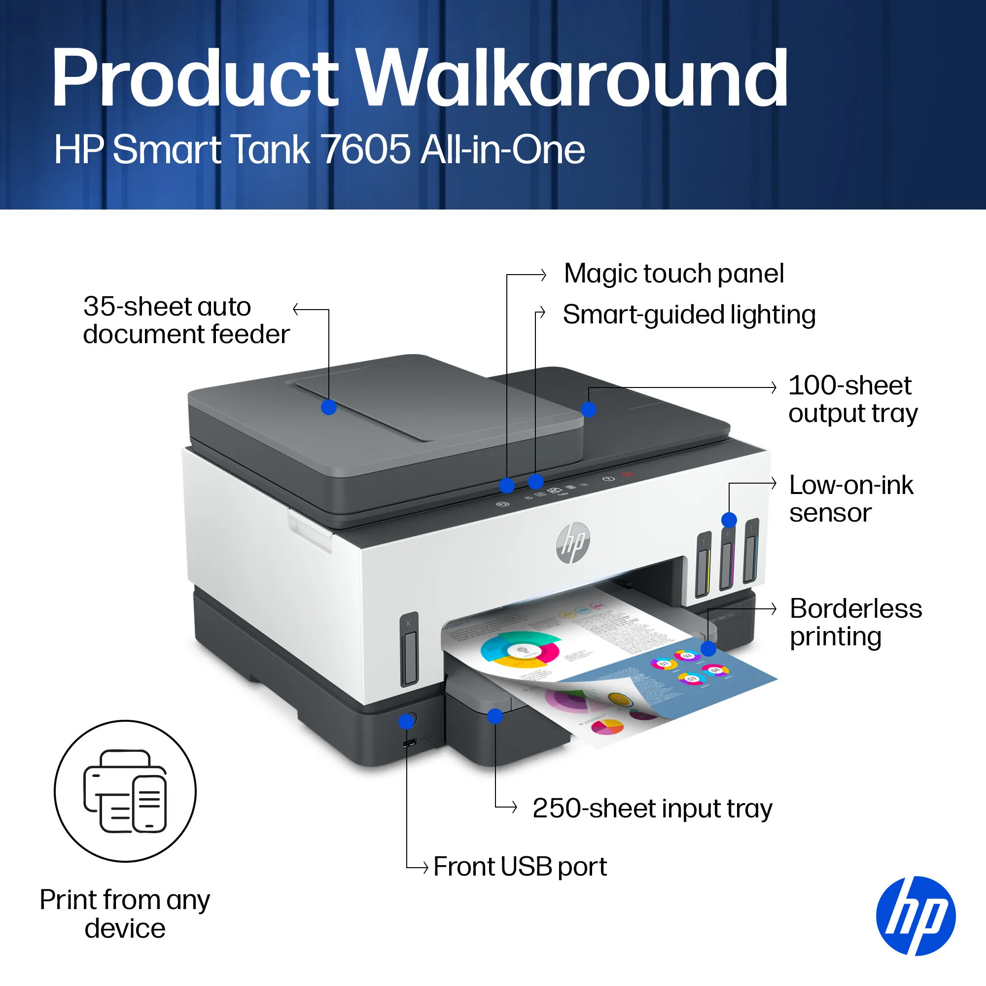HP SMART TANK 7605
