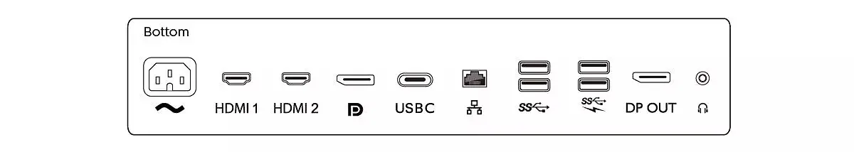 Philips 31.5" 329P9H/00, 4K UHD, USB-C, IPS -n&auml;ytt&ouml;