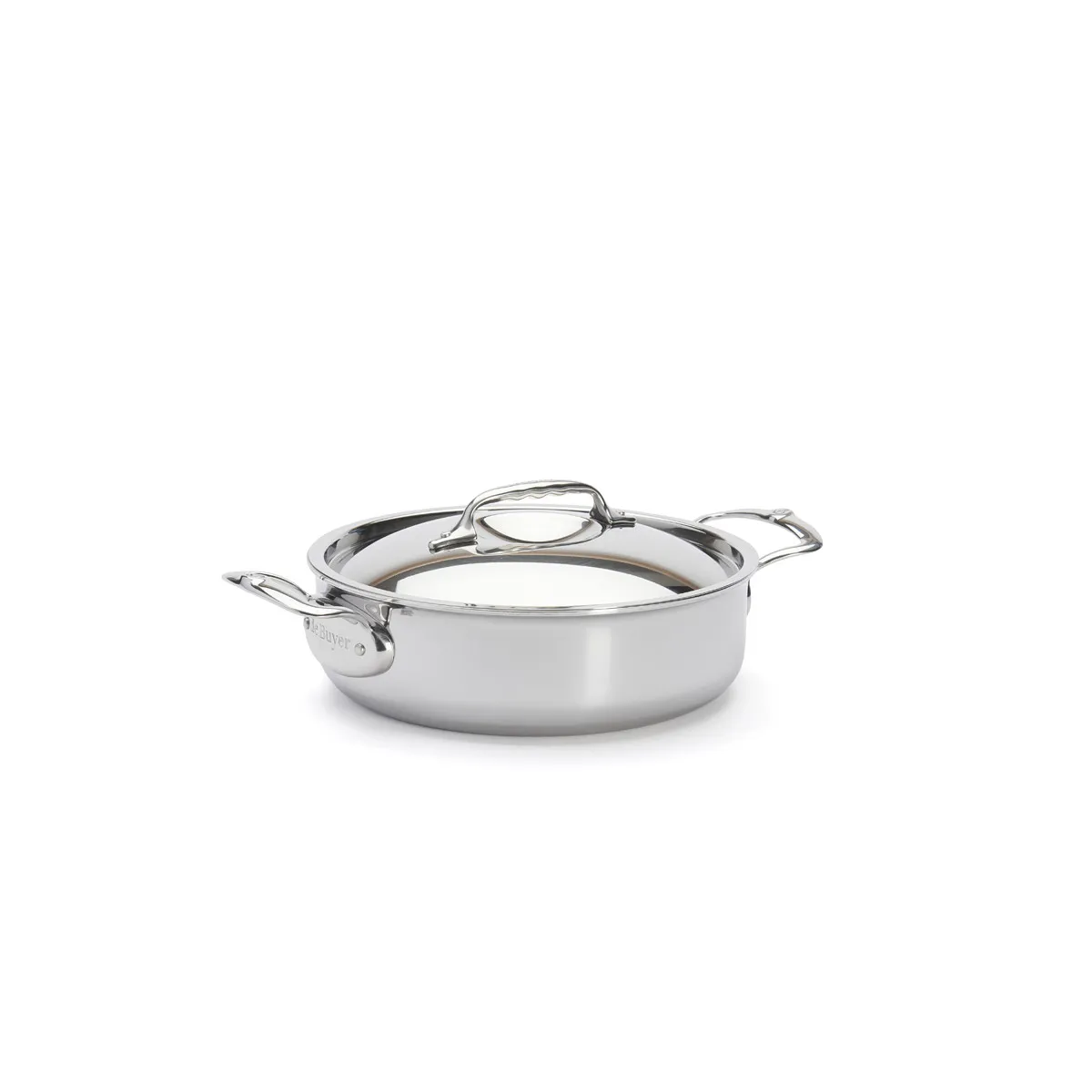 De Buyer Affinity Stainless Steel Pot with Lid 20 cm 1.7 L