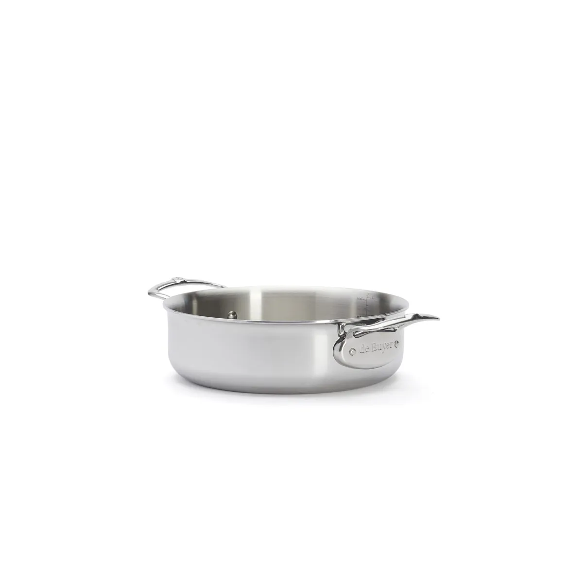 De Buyer Affinity Stainless Steel Pot with Lid 20 cm 1.7 L