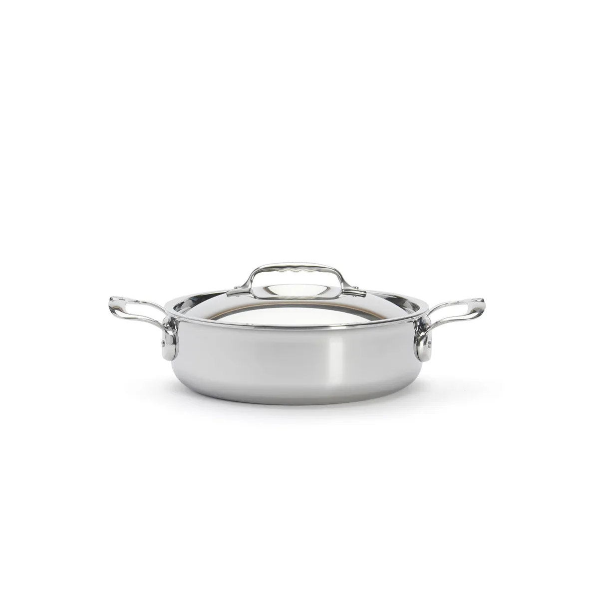 De Buyer Affinity Stainless Steel Pot with Lid 20 cm 1.7 L