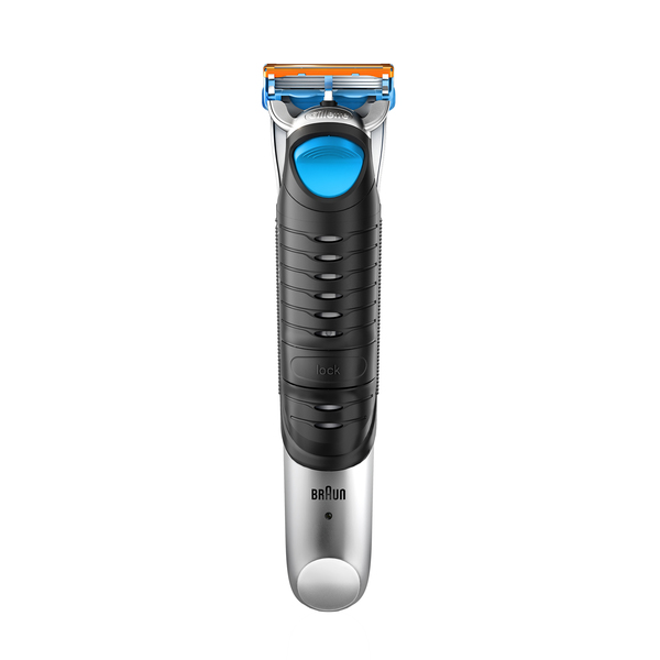 BRAUN VARTALOTRIMMERI BG5030  - Johdoton W&amp;D bodygroomer vartalotrimmeri 2in1 Gilletten Fusion terill&auml;! Mukana pehme&auml; s&auml;ilytyspussi. UUTUUS!