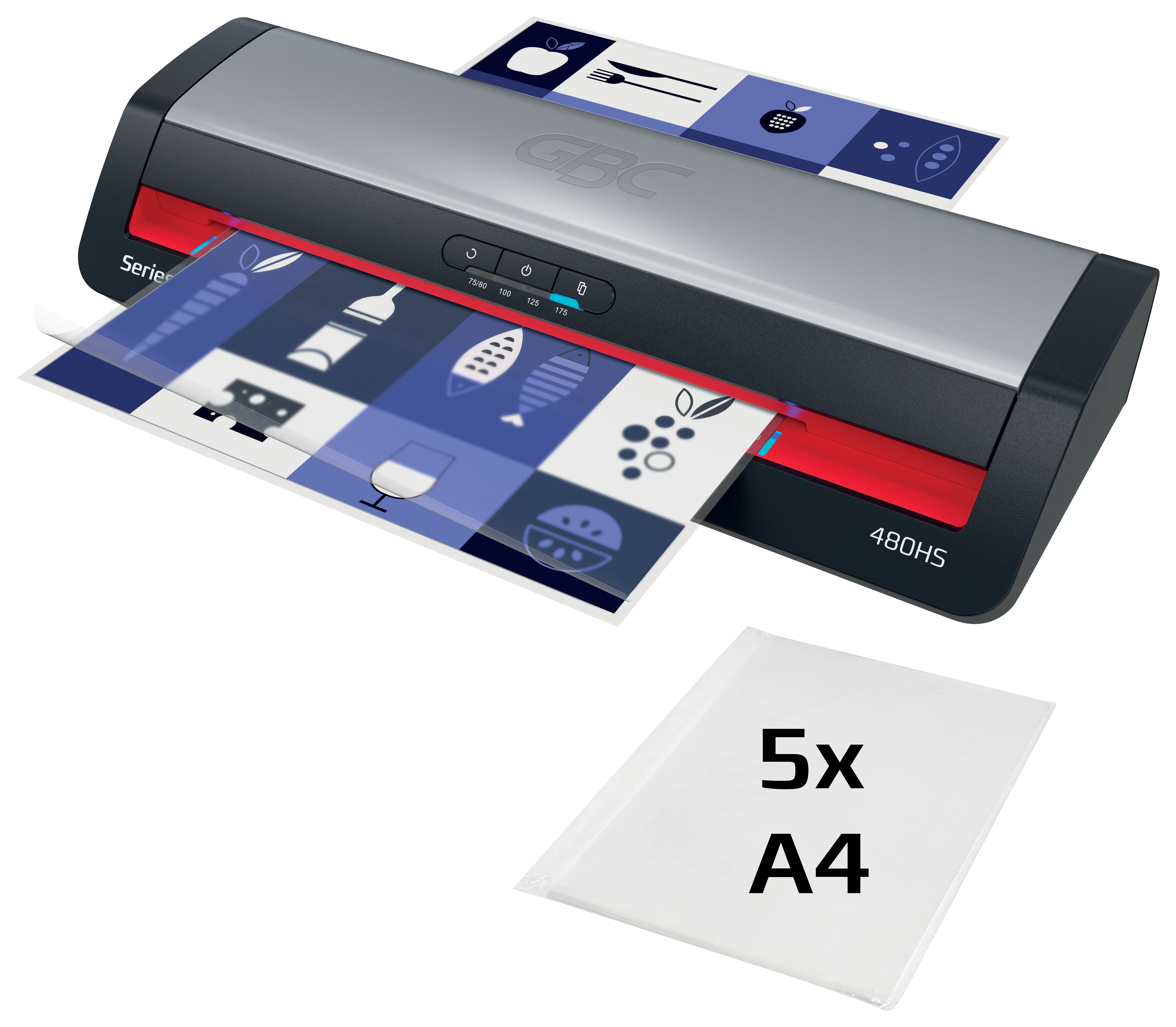 GBC 480HS Series 4 A3 - lamineringsmaskin