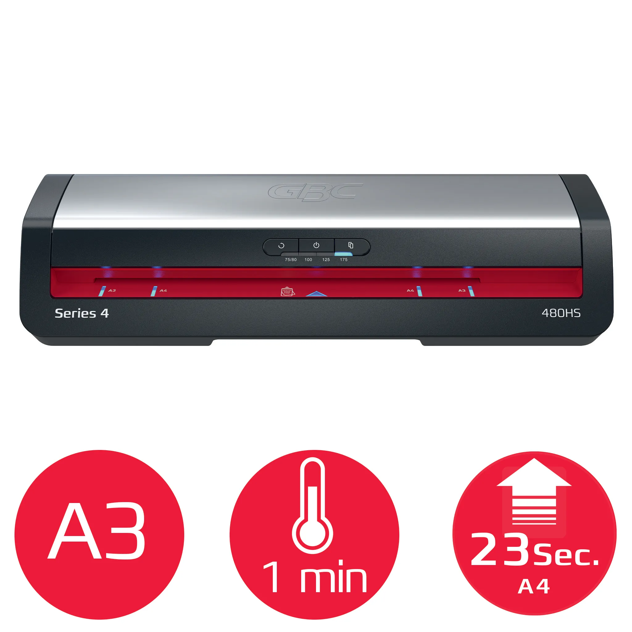 GBC 480HS Series 4 A3 - lamineringsmaskin