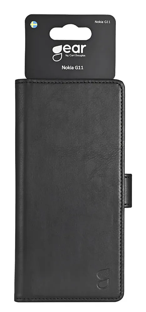 GEAR Wallet, Nokia G11 - Wallet Case, Black