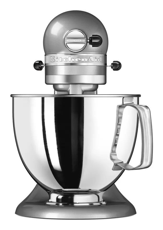 KitchenAid 5KSM125ECU Artisan Stand Mixer, 300 Watt, 4.7 Liter, Silver